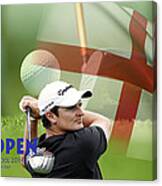 Justin Rose Canvas Print