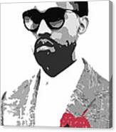 Kanye West Canvas Print