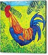 Kauai Rooster Canvas Print