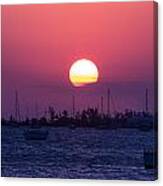 Keys Sunset Canvas Print