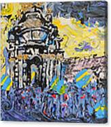 Kiev Burning Canvas Print