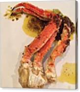 King Crab Legs Canvas Print