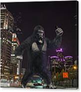 King Kong On Jefferson St In Detroit Canvas Print