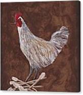 King Richard The Rooster Canvas Print