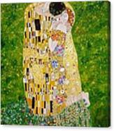 Kiss G.klimt Canvas Print