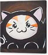 Kitty Costume Canvas Print
