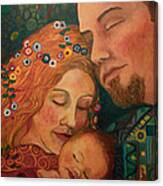 Klimt Family Canvas Print