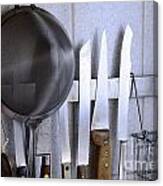 Knives And Kitchenware Hanging Canvas Print