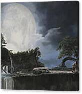 La Luna Bianca Canvas Print