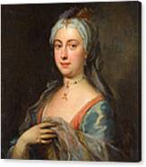 Lady Mary Mortley Montagu Canvas Print