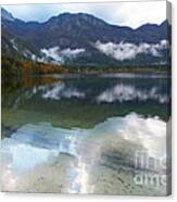 Lake Bohinj Reflections Canvas Print