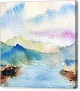 Lake Chuzenji Nikko Canvas Print