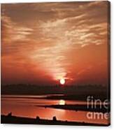 Lake Folsom California Sunset Canvas Print