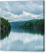 Lake In Norway Canvas Print