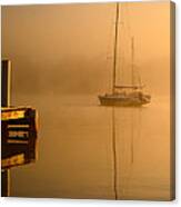 Lake Mist Canvas Print