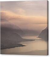 Lake Of Como, Italy Canvas Print