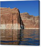 Lake Powell Cliffs Canvas Print