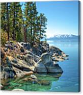 Lake Tahoe, The Rugged North Shore Canvas Print