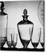 Lalique Glassware Canvas Print