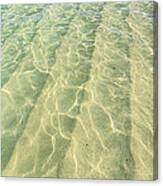 Lanikai Beach Mid Day Ripples In The Sand Lower 3rd Canvas Print