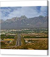 Las Cruces New Mexico Panorama Canvas Print