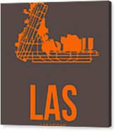 Las Las Vegas Airport Poster 1 Canvas Print