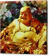 Laughing Buddha Canvas Print