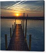 Launch A New Day Canvas Print