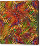 Layers Of Happiness - Abstract Art By Giada Rossi Canvas Print