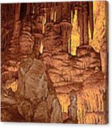 Lehman Caves At Great Basin Np Canvas Print