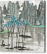 Li River In Spring Canvas Print