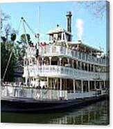 Liberty Riverboat Canvas Print