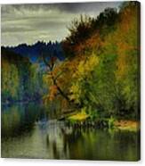 Life Along The Willamette Canvas Print