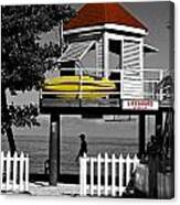 Life Guard Station Canvas Print