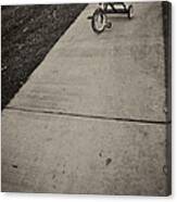 Lifes Adventures Pedal To The Pavement Canvas Print