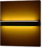 Light Box Yellow Canvas Print