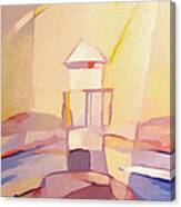 Lighthouse Impression Canvas Print