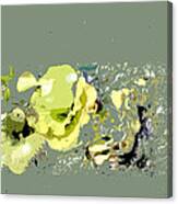 Lily Pads - Deconstructed Canvas Print