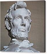 Lincoln's Statue Canvas Print