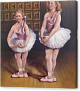 Little Ballerinas Canvas Print