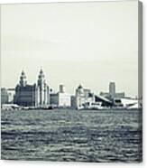 Liverpool Water Front Canvas Print