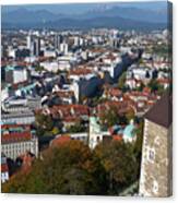 Ljubljana - Capital Of Slovenia Canvas Print