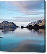 Lofoten Islands Water World Canvas Print
