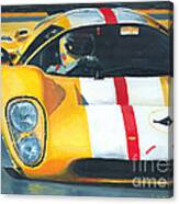 Lola T70 Mkiii/b 1969/1970 Season Cars Sebring Le Mans Canvas Print