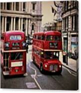 London Buses!! Canvas Print
