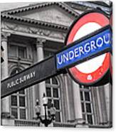 London Underground 2 Canvas Print