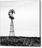 Lone Windmill Canvas Print