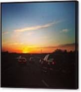 Long Ride Home...so Nice That God Canvas Print