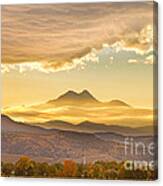 Longs Peak Autumn Sunset Canvas Print