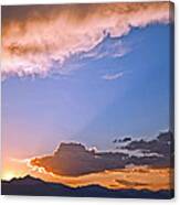Longs Peak Sunset Canvas Print
